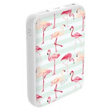 SILICON POWER Power bank C100, 10000mAh, 2x output, 2.1A, λευκό