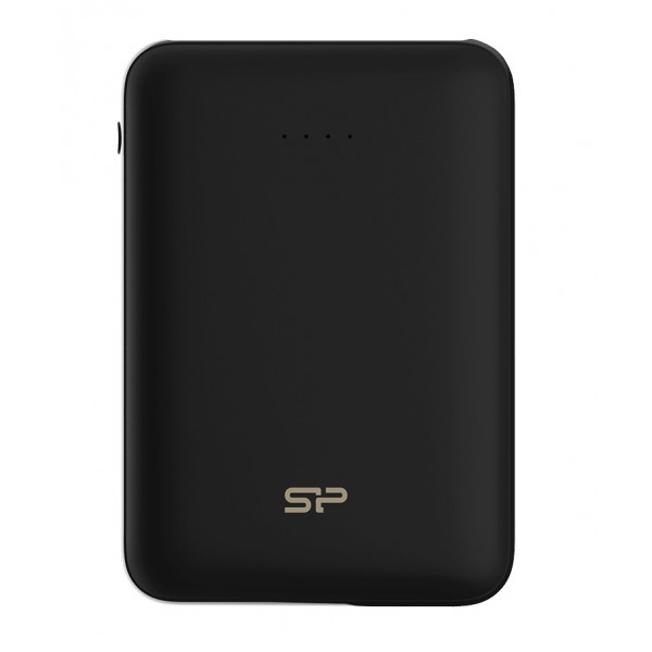SILICON POWER Power Bank C100 10000mAh, 2x USB Output, Black SILICON POWER Power Bank C100 10000mAh, 2x USB Output, Black