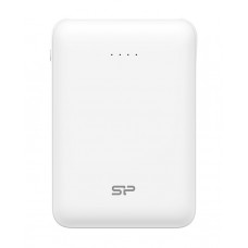 SILICON POWER Power Bank C100 10000mAh, 2x USB Output, White