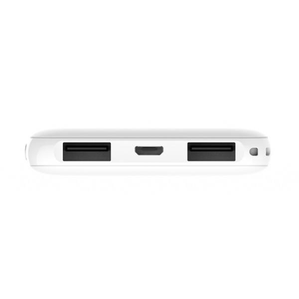 SILICON POWER Power Bank C50 5000mAh, 2x USB Output, White SILICON POWER Power Bank C50 5000mAh, 2x USB Output, White