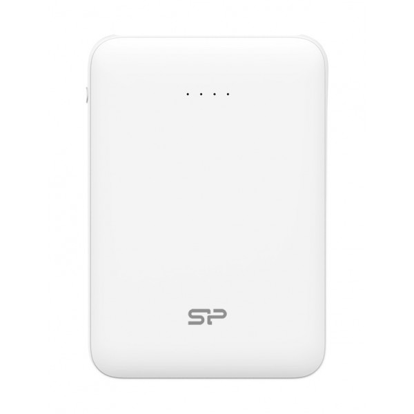 SILICON POWER Power Bank C50 5000mAh, 2x USB Output, White SILICON POWER Power Bank C50 5000mAh, 2x USB Output, White