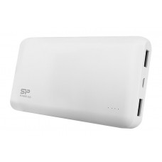 SILICON POWER Power Bank S50 5000mAh, 2x USB Output, White