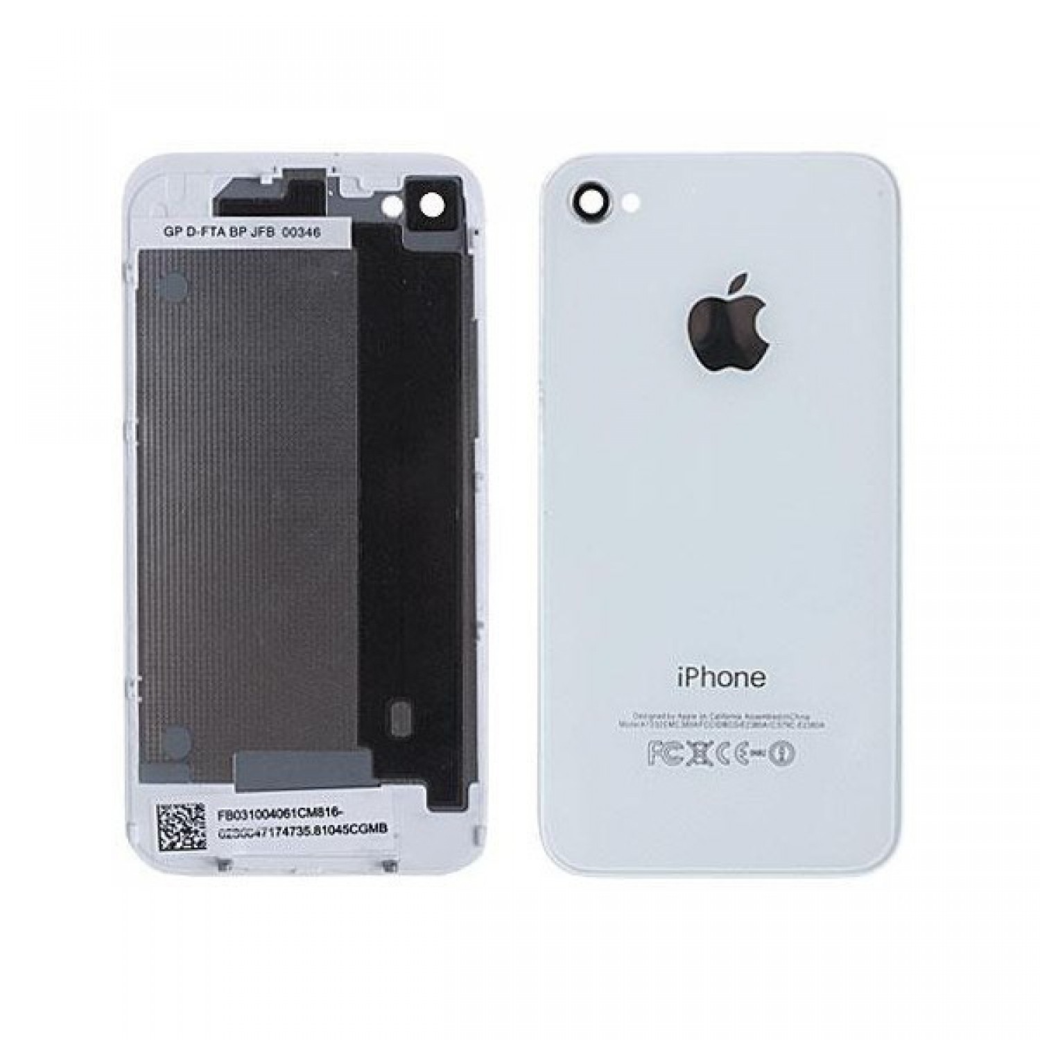 Κάλυμμα μπαταρίας για iPhone 4G, White