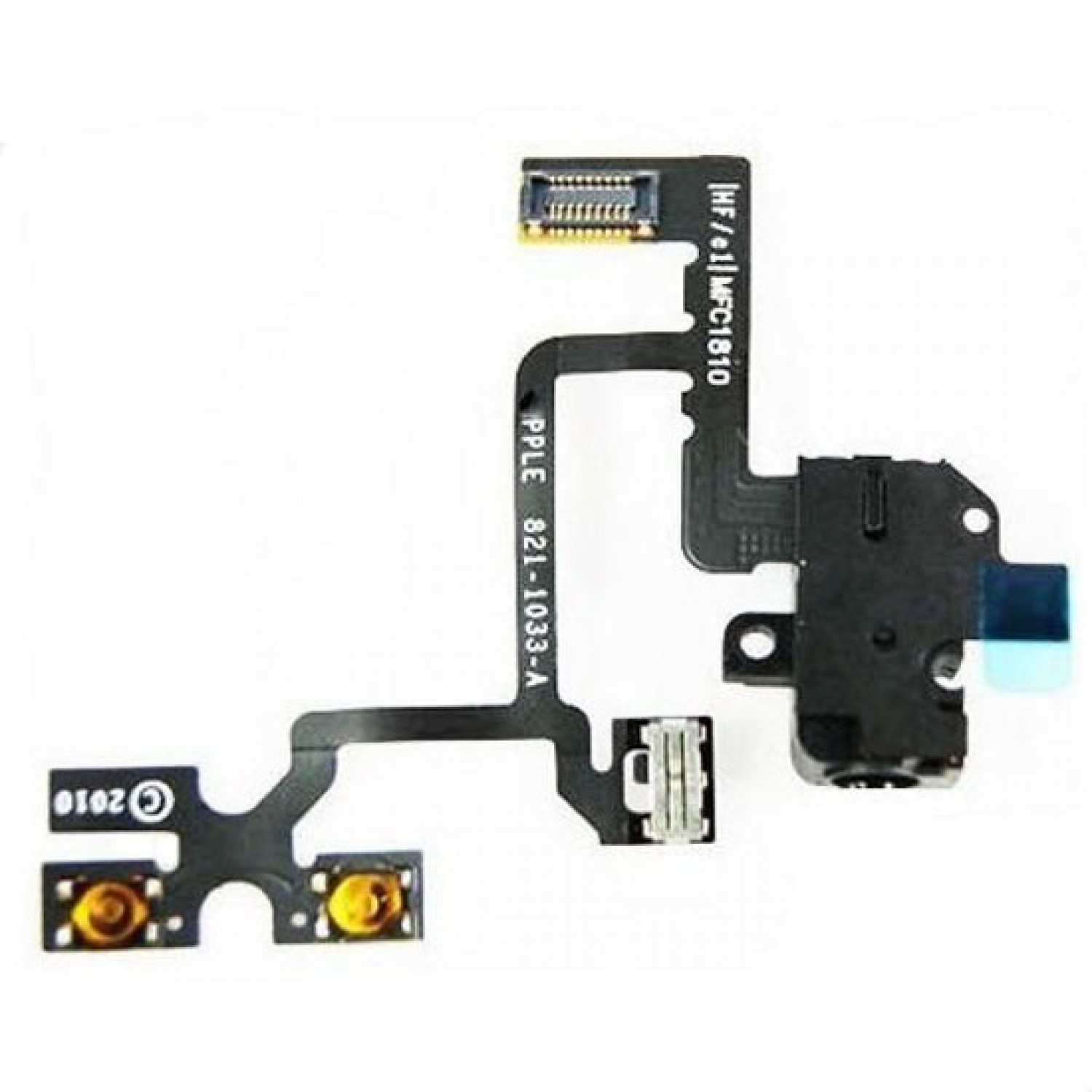 Καλώδιο Flex για Handsfree iPhone 4G, Black