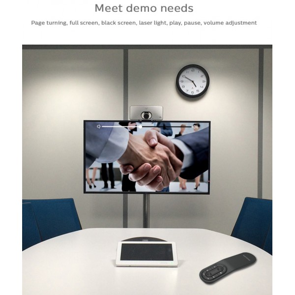 PHILIPS Τηλεχειριστήριο παρουσιάσεων 9604 με laser, ασύρματο, έως 30m PHILIPS Τηλεχειριστήριο παρουσιάσεων 9604 με laser, ασύρματο, έως 30m