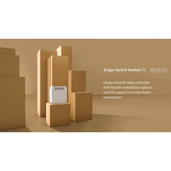 AQARA Single Switch Module T1 με ουδέτερο SSM-U01, λευκό AQARA Single Switch Module T1 με ουδέτερο SSM-U01, λευκό