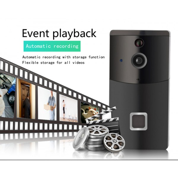 SECTEC smart κουδούνι με κάμερα ST-WD03-TY, WiFi, 1080p, PIR, λευκό SECTEC smart κουδούνι με κάμερα ST-WD03-TY, WiFi, 1080p, PIR, λευκό