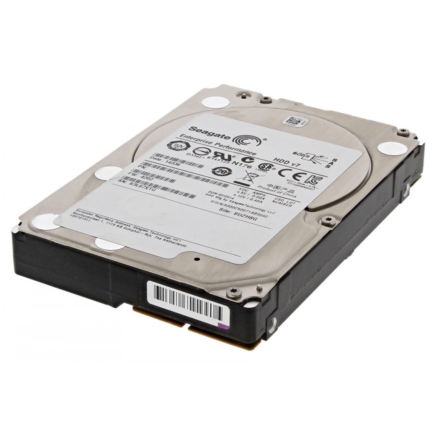 SEAGATE used SAS HDD ST9146853SS, 146GB, 15K RPM, 6Gb/s, 2.5"