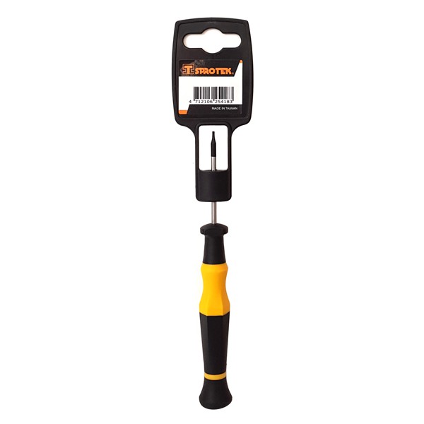 SPROTEK κατσαβίδι ακριβείας STD-289-PH1, σταυρός PH1, μαύρο-κίτρινο