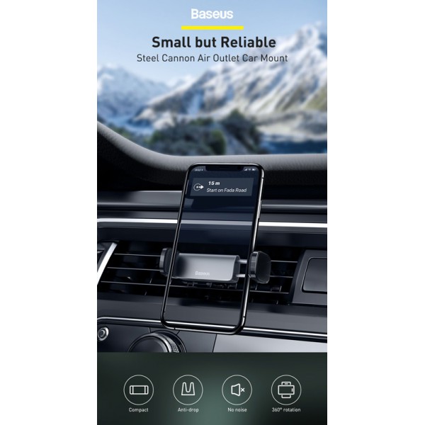 BASEUS βάση smartphone για αυτοκίνητο SUGP-01, μαύρη