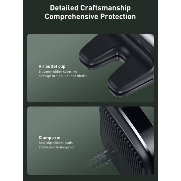 BASEUS βάση smartphone για αυτοκίνητο SUGP-01, μαύρη