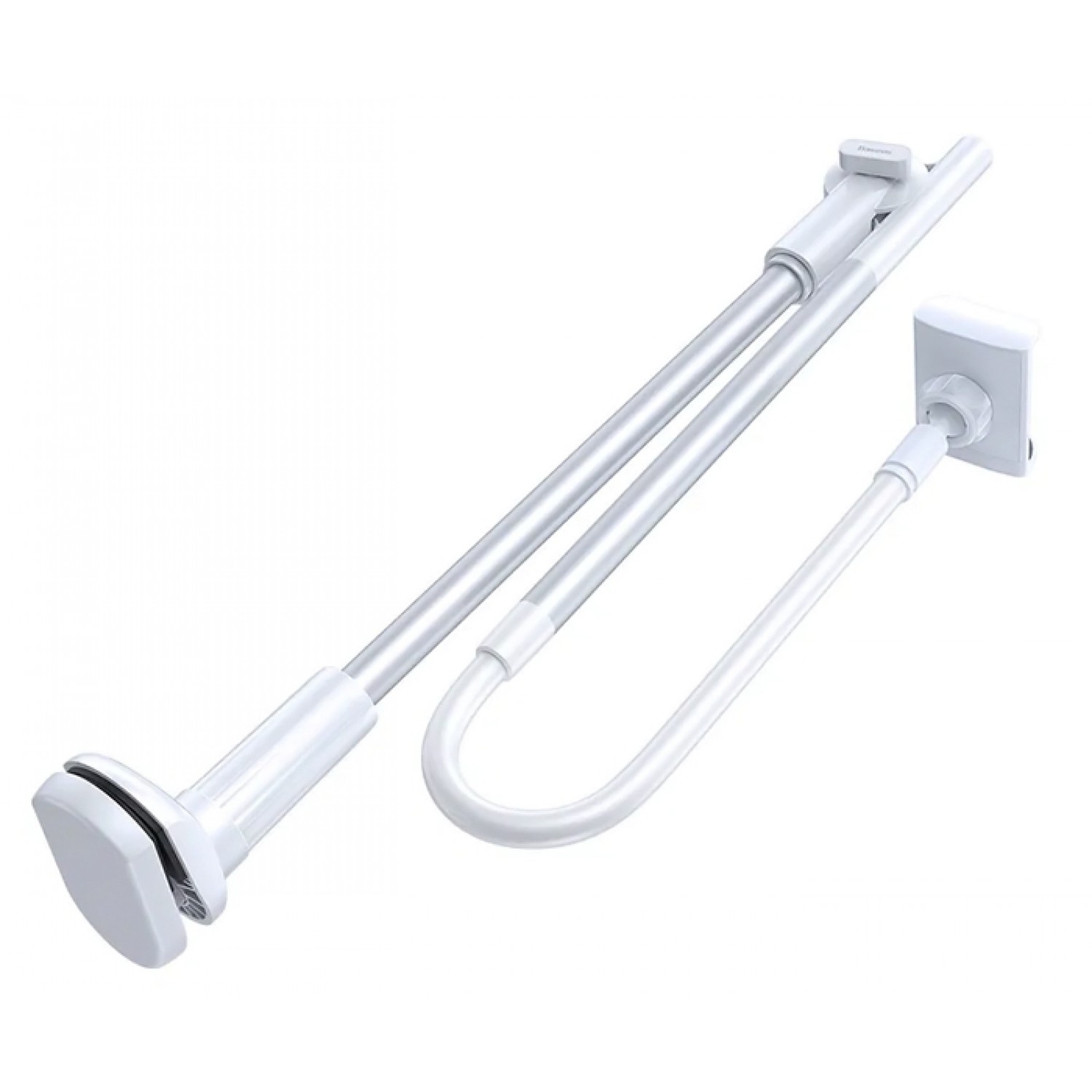 BASEUS βάση για smartphone SULR-0S, με εύκαμπτο βραχίονα, ασημί