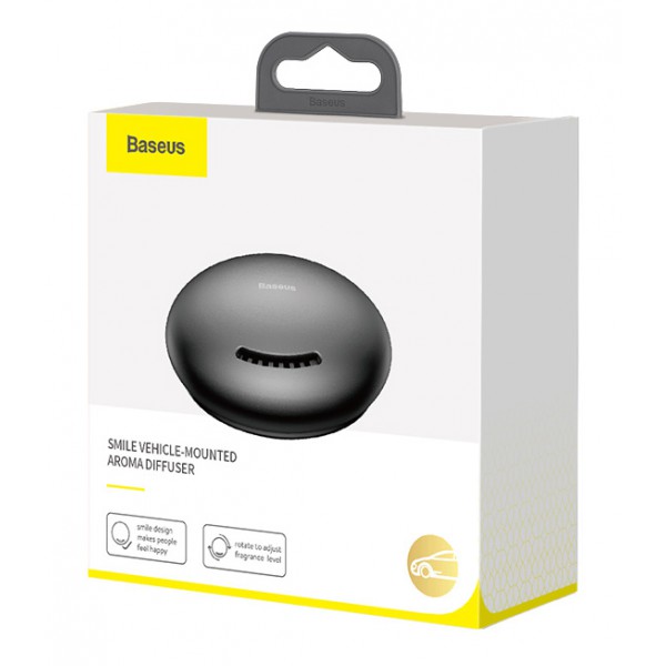 BASEUS αρωματικό αυτοκινήτου SUXUN-WX01, για επίπεδη επιφάνεια, μαύρο