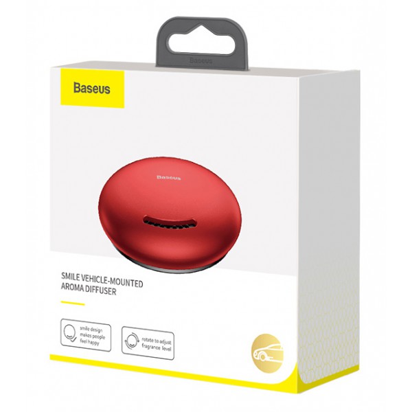 BASEUS αρωματικό αυτοκινήτου SUXUN-WX09, για επίπεδη επιφάνεια, κόκκινο