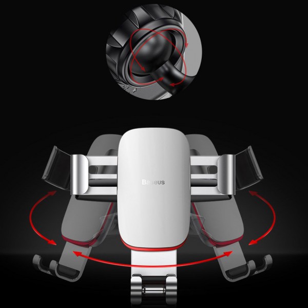 BASEUS βάση CD αυτοκινήτου Gravity Car Mount SUYL-J01, μαύρη