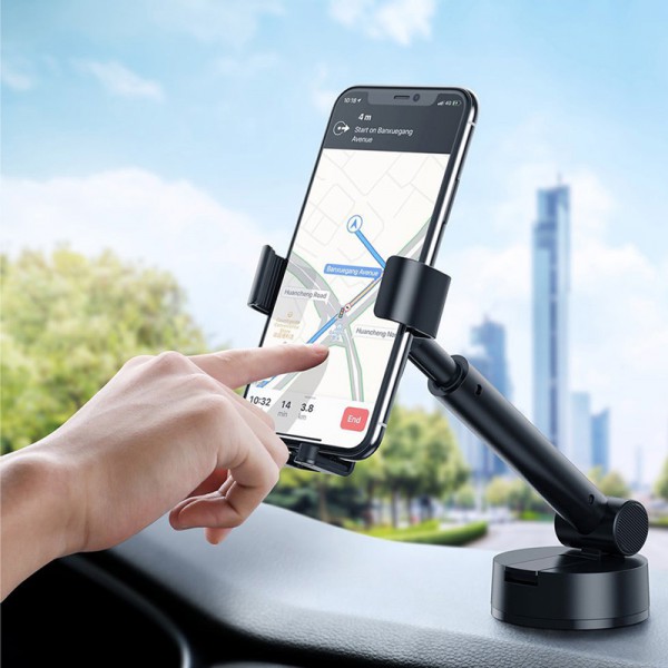 BASEUS βάση smartphone για αυτοκίνητο SUYL-JY01, μαύρη BASEUS βάση smartphone για αυτοκίνητο SUYL-JY01, μαύρη