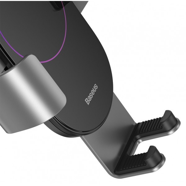 BASEUS βάση smartphone με βεντούζα για αυτοκίνητο SUYL-JY0S, ασημί