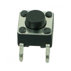 DIP SWITCH 4 PIN, Nickel Body, Plastic Button, Silver/Black