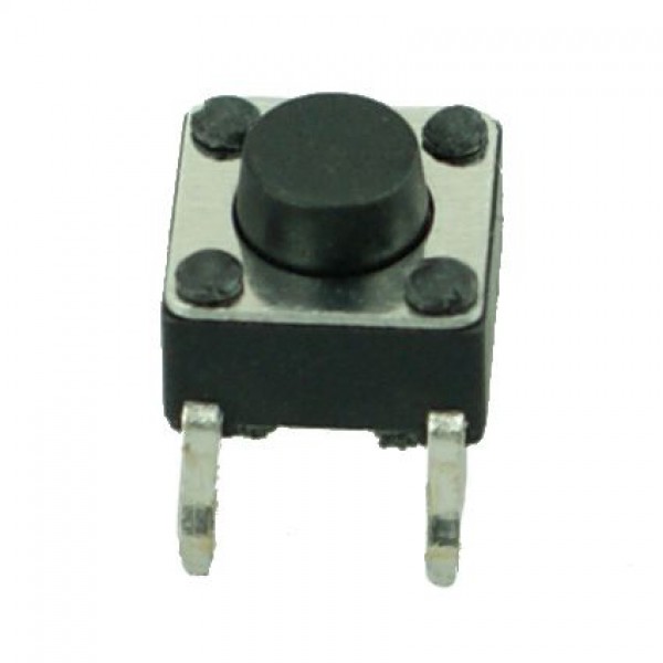 DIP SWITCH 4 PIN, Nickel Body, Plastic Button, Silver/Black