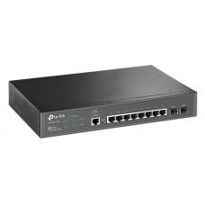 TP-LINK JetStream L2 Managed Switch T2500G-10TS, 8-Port Gbit, Ver. 2.0