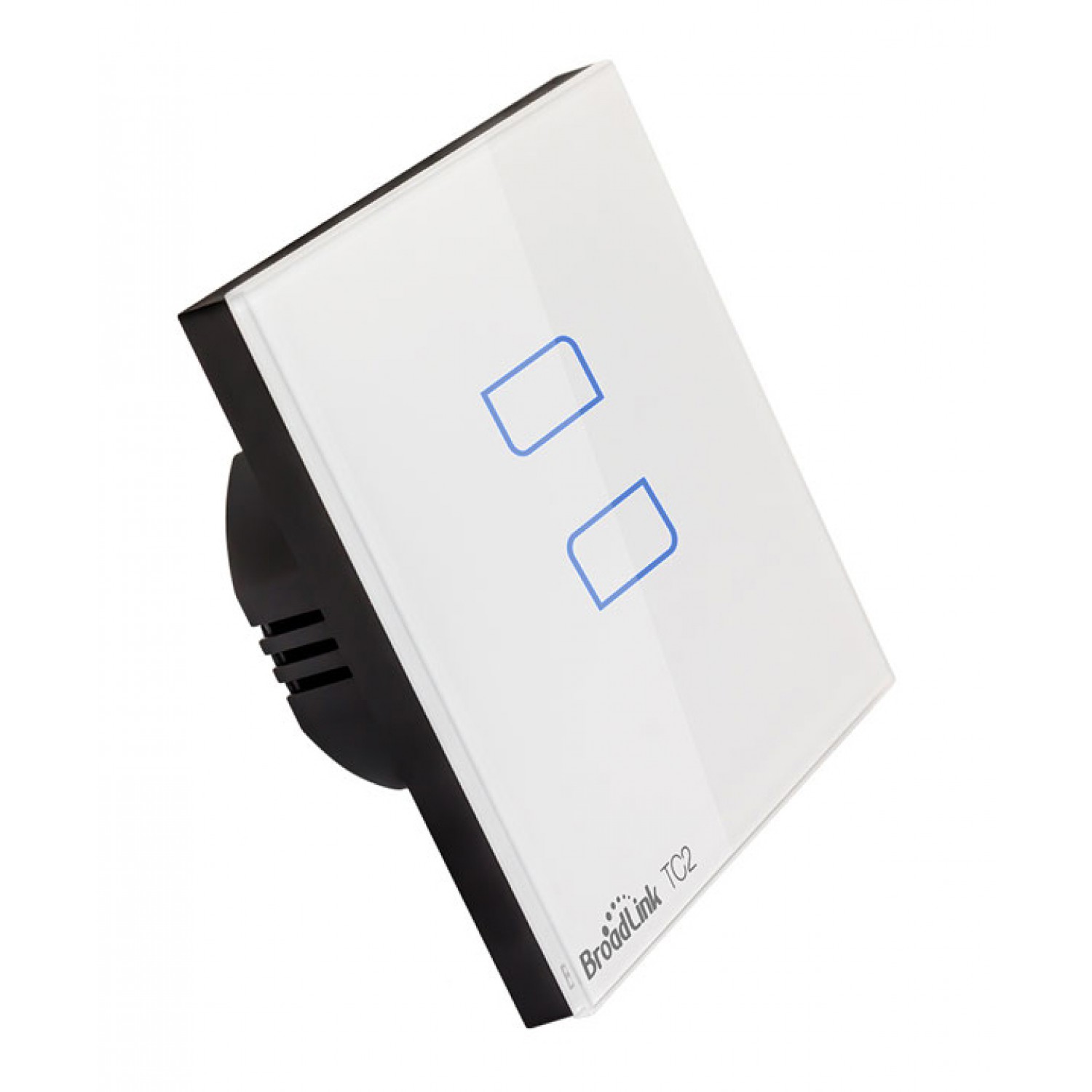 BROADLINK Έξυπνος Διακόπτης τοίχου TC2, Touch & Remote, Διπλός BROADLINK Έξυπνος Διακόπτης τοίχου TC2, Touch & Remote, Διπλός