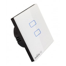 BROADLINK Έξυπνος Διακόπτης τοίχου TC2, Touch & Remote, Διπλός