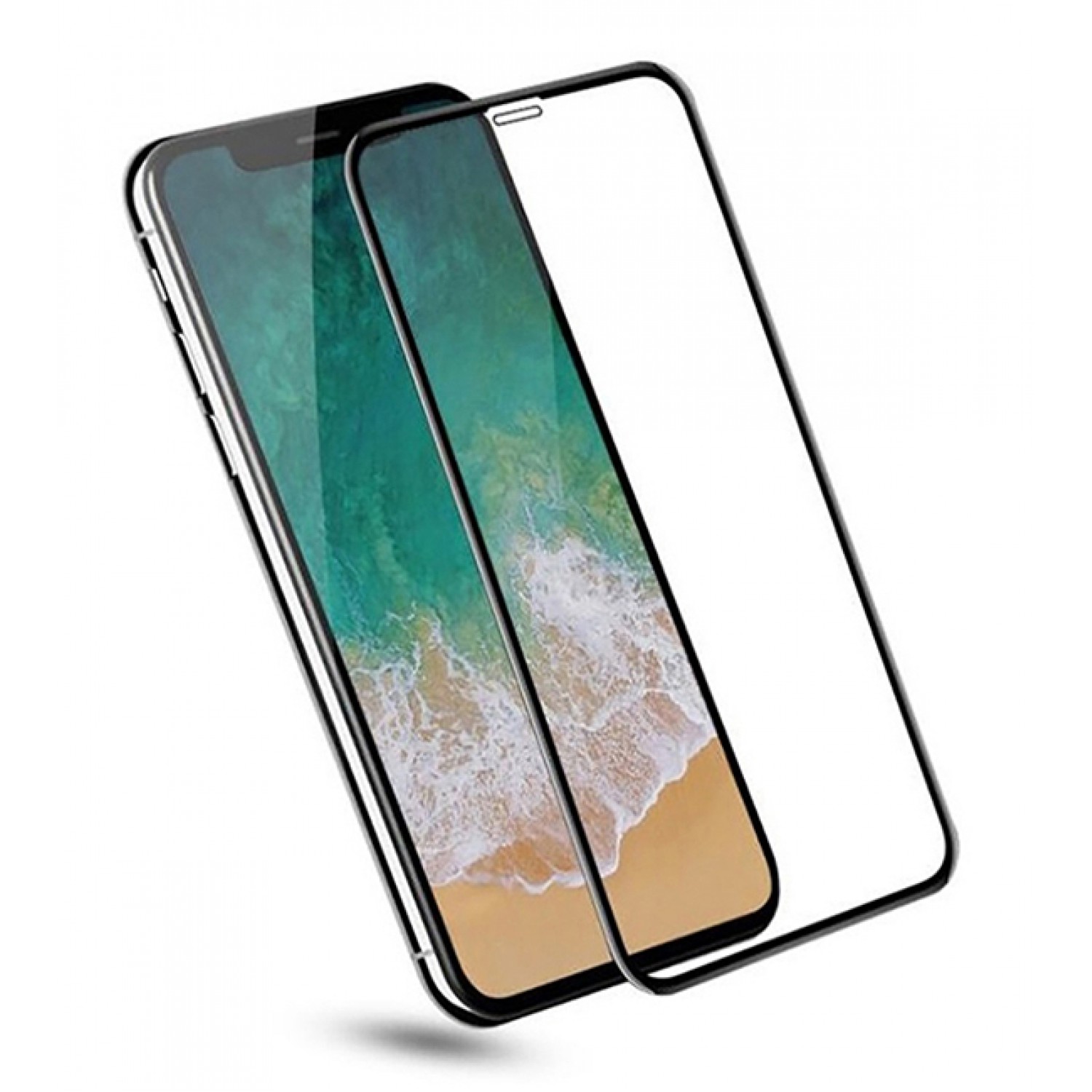 POWERTECH Tempered Glass 3D για iPhone X, full glue, μαύρο POWERTECH Tempered Glass 3D για iPhone X, full glue, μαύρο