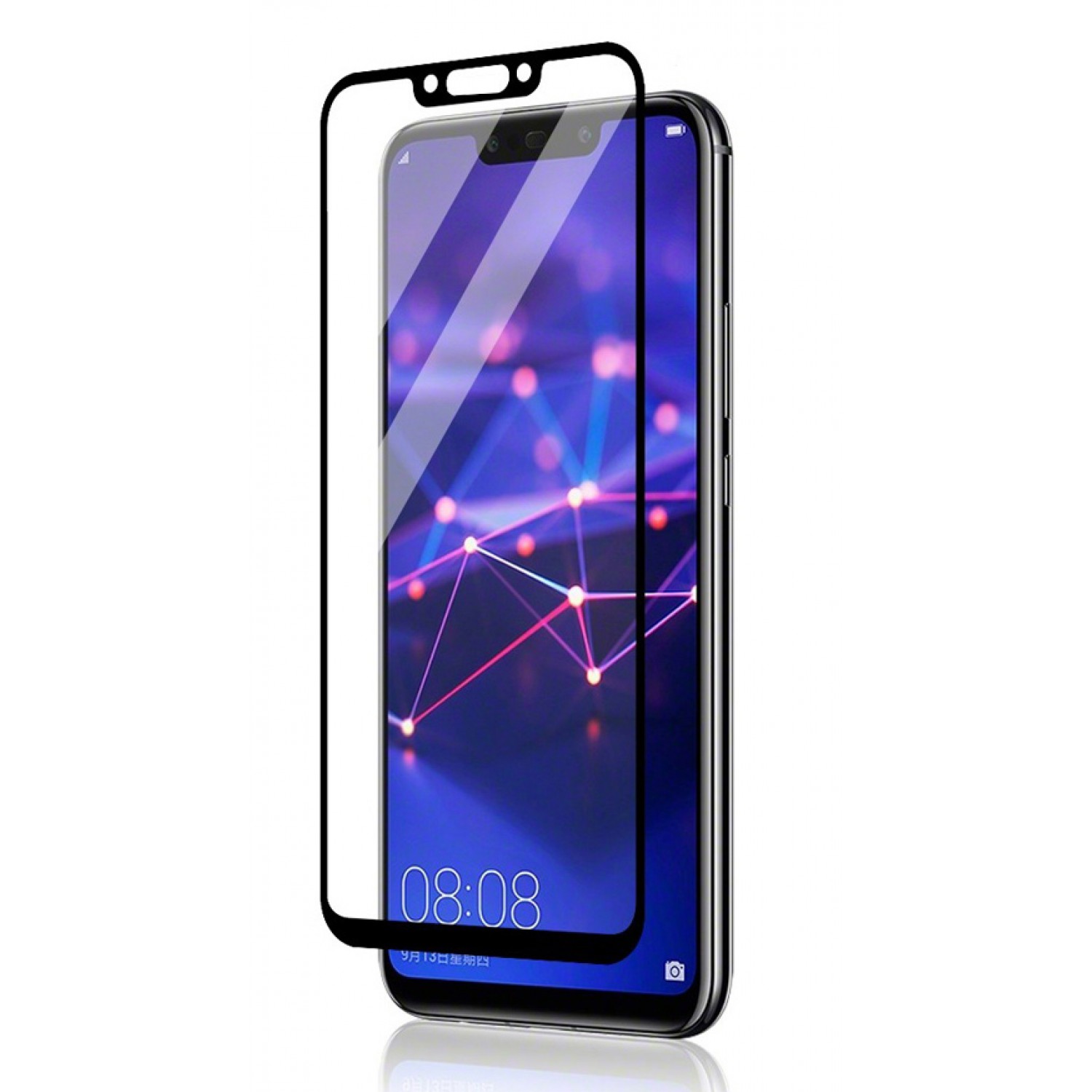 POWERTECH Tempered Glass 5D για Huawei Mate 20 Lite, full glue, μαύρο POWERTECH Tempered Glass 5D για Huawei Mate 20 Lite, full glue, μαύρο