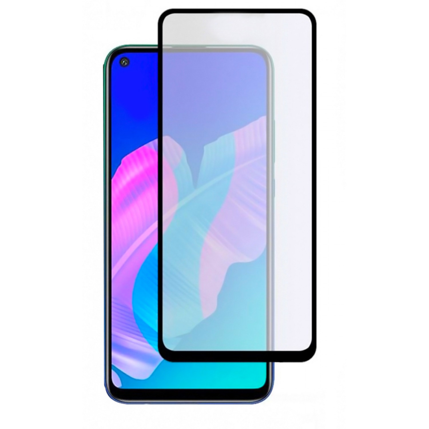 POWERTECH Tempered Glass 5D, full glue, για Huawei P40 lite E, μαύρο POWERTECH Tempered Glass 5D, full glue, για Huawei P40 lite E, μαύρο