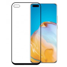 POWERTECH Tempered Glass 5D, full glue, Huawei P40 2020, μαύρο