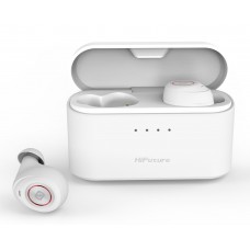 HIFUTURE earphones TidyBuds Pro, power bank, με θήκη φόρτισης, λευκά
