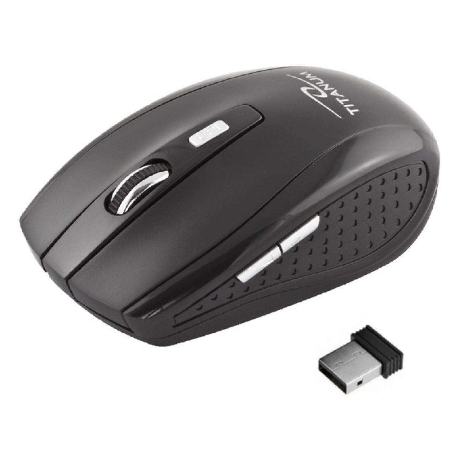 TITANUM ασύρματο ποντίκι Snapper TM105K, οπτικό, 1600DPI, μαύρο TITANUM ασύρματο ποντίκι Snapper TM105K, οπτικό, 1600DPI, μαύρο