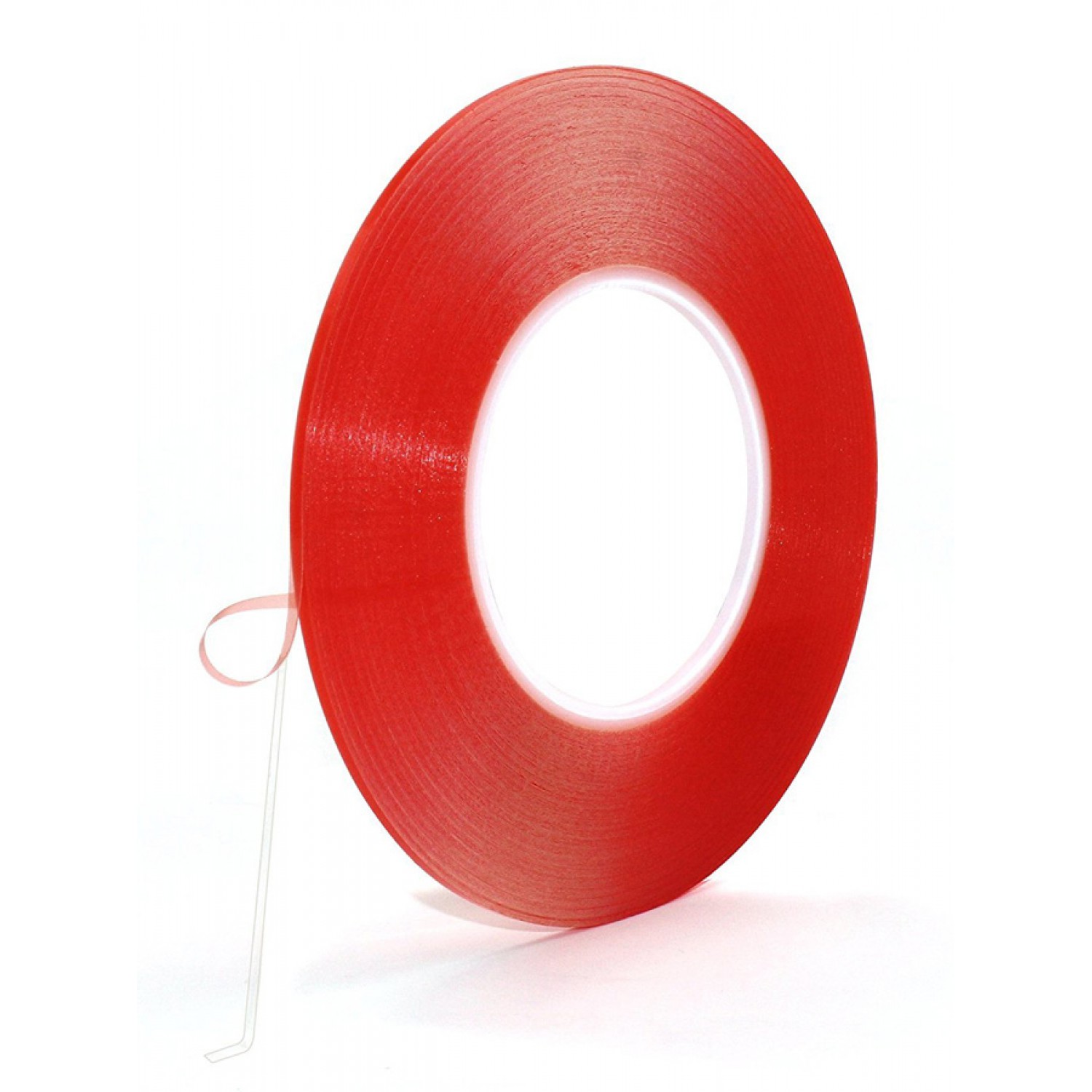 Ταινία διπλής όψεως, σιλικόνης, για μηχανισμούς αφής, 1mmx5m, κόκκινη