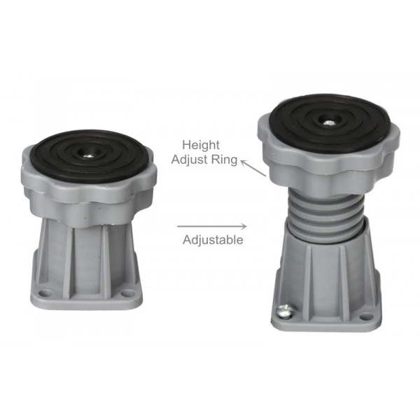 Βάση λευκών συσκευών TOOL-0035 με ρόδες, ρυθμιζόμενη, max 400kg, γκρι Βάση λευκών συσκευών TOOL-0035 με ρόδες, ρυθμιζόμενη, max 400kg, γκρι