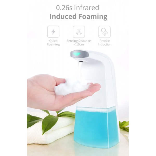 Αυτόματος διανεμητής κρεμοσάπουνου TOOL-0036, λευκός Αυτόματος διανεμητής κρεμοσάπουνου TOOL-0036, λευκός