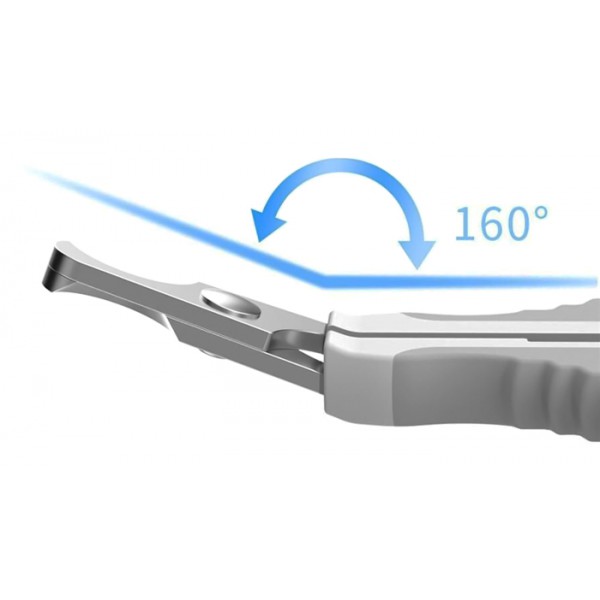 POWERTECH ψαλίδι νυχιών για pet TOOL-0055, λευκό-γκρι