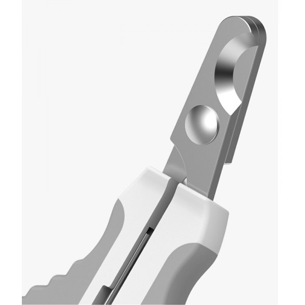 POWERTECH ψαλίδι νυχιών για pet TOOL-0055, λευκό-γκρι