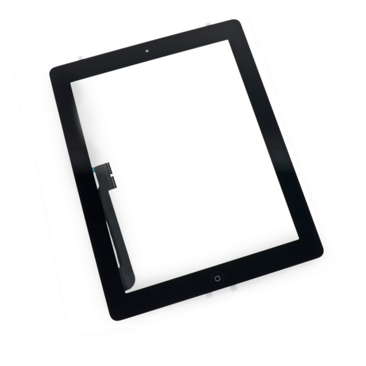 Touch Panel - Digitizer High Copy for iPad 4, with tape, Black