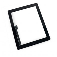 Touch Panel - Digitizer High Copy for iPad 4, with tape, Black