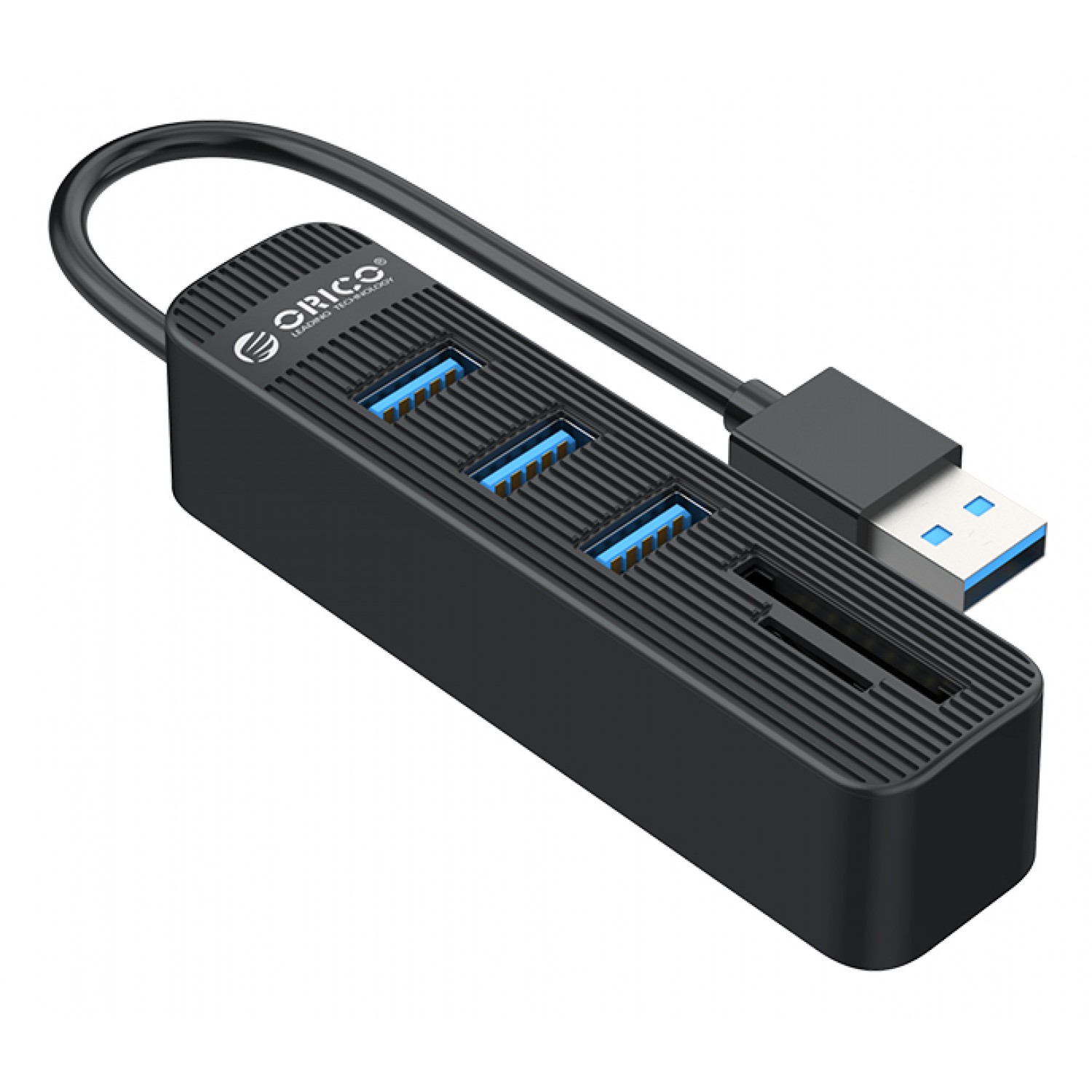 ORICO USB Hub TWU3-3AST, 1x SD, 1x TF, 3x USB ports, μαύρο