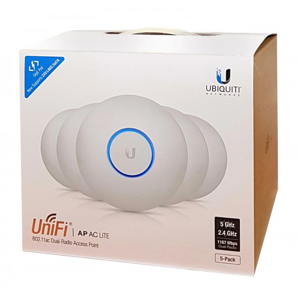UBIQUITI Access Point UAP-AC-LITE-5, 802.11ac Dual Radio, 5τμχ