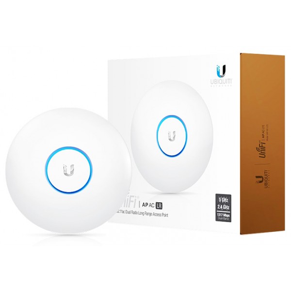 UBIQUITI Access Point UAP-AC-LR, 802.11ac Dual-Radio, 10/100/1000