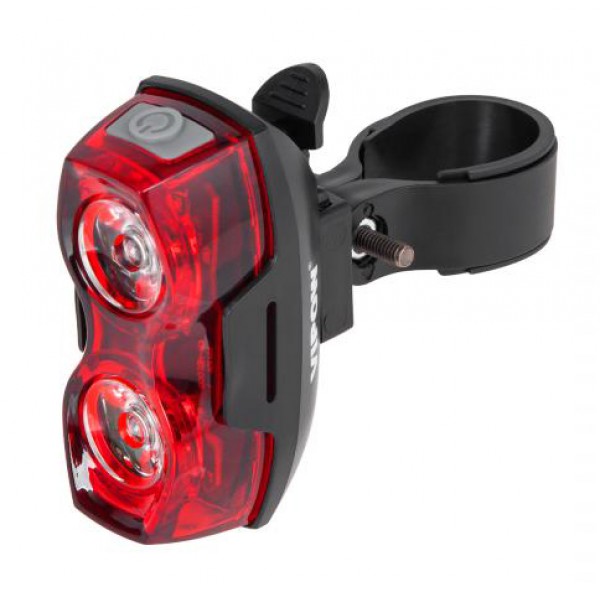 VIPOW σετ φωτισμού ποδηλάτου URZ0910, 1W & 2x 0.5W, μαύρο VIPOW σετ φωτισμού ποδηλάτου URZ0910, 1W & 2x 0.5W, μαύρο