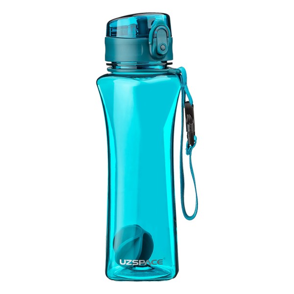UZSPACE παγούρι νερού Twisted Fitness UZ-6006-CY, 500ml, γαλάζιο UZSPACE παγούρι νερού Twisted Fitness UZ-6006-CY, 500ml, γαλάζιο