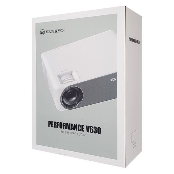 VANKYO LED βιντεοπροβολέας Performance V630, 1080p, με ηχεία, λευκός VANKYO LED βιντεοπροβολέας Performance V630, 1080p, με ηχεία, λευκός