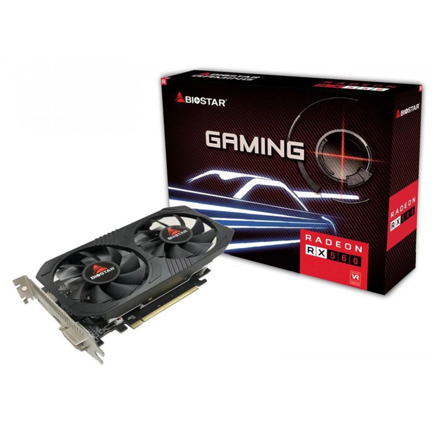 BIOSTAR VGA Radeon RX560 VA5615RF41, DDR5 4GB, 128bit BIOSTAR VGA Radeon RX560 VA5615RF41, DDR5 4GB, 128bit