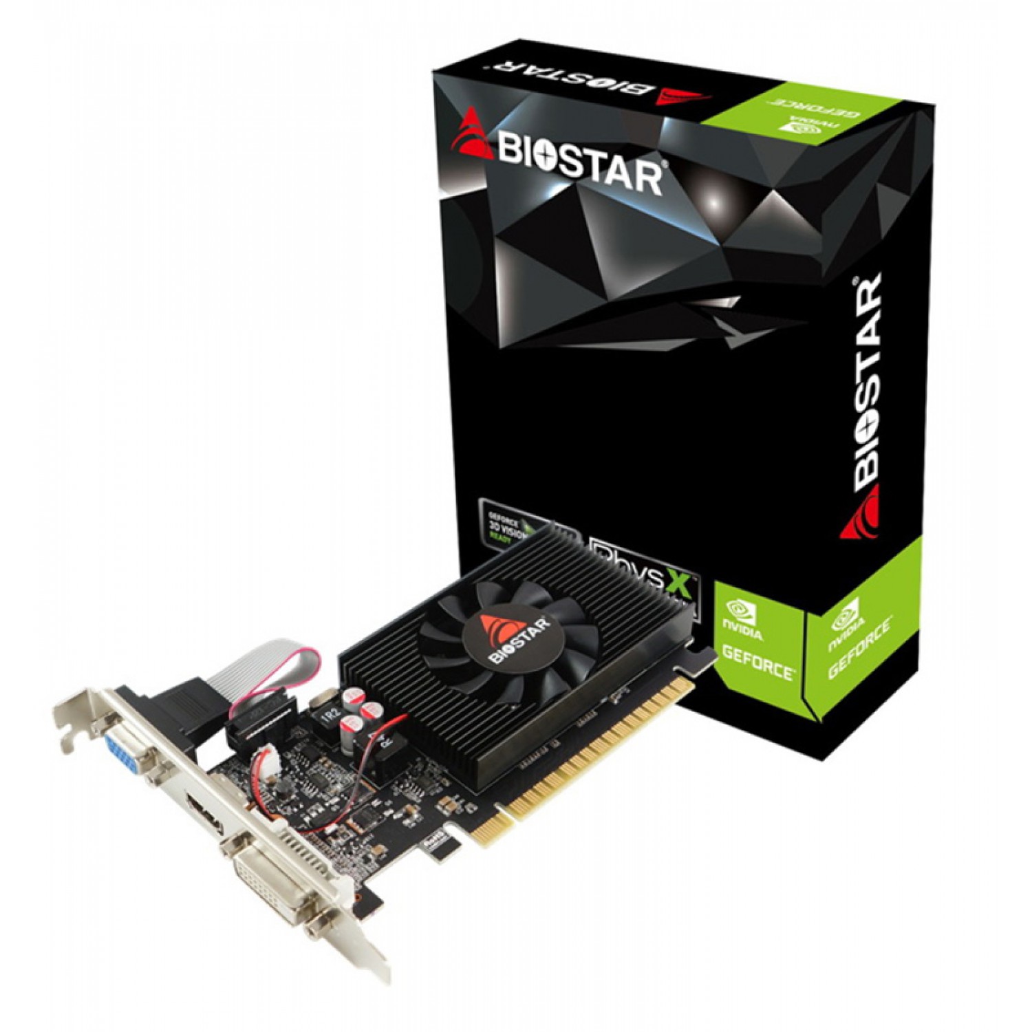BIOSTAR VGA NVIDIA GeForce GT710 VN7103THX6 Low Profile, DDR3 2GB, 64bit BIOSTAR VGA NVIDIA GeForce GT710 VN7103THX6 Low Profile, DDR3 2GB, 64bit