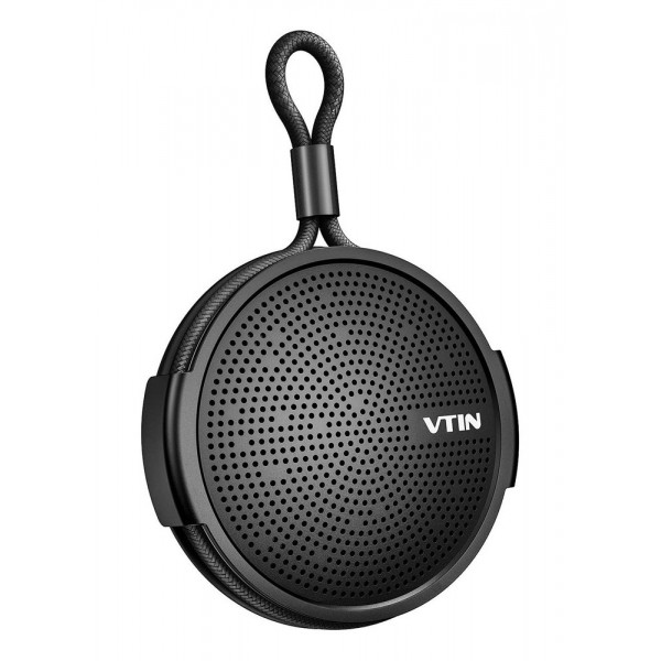 VTIN φορητό ηχείο VNBH221AC, bluetooth, IPX5, 4W RMS, 1000mAh, μαύρο