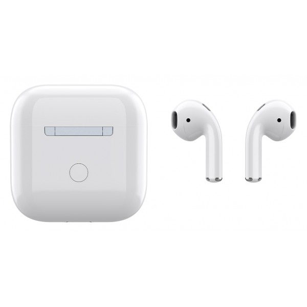 CELEBRAT earphones W11 με θήκη φόρτισης, True Wireless, λευκά