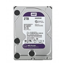 WD σκληρός δίσκος 3.5" Purple Surveillance 2TB, 64MB, 5400RPM, SATA III